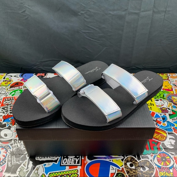 Trillium Shoes - Trillium Iridescent Adjustable Sandals Var. Sizes